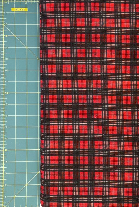 Hovedbilde Tim Holtz - Christmas worn plaid