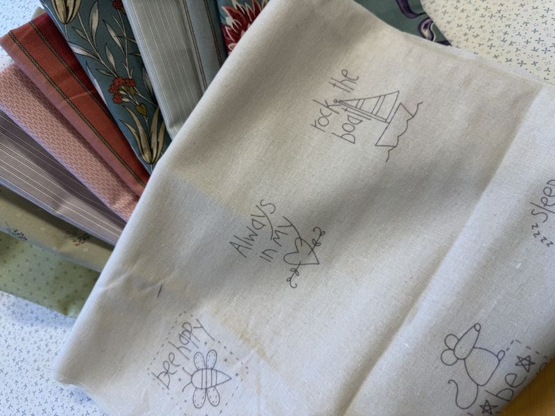 Stoffpakke «A letter too my daughter» liten