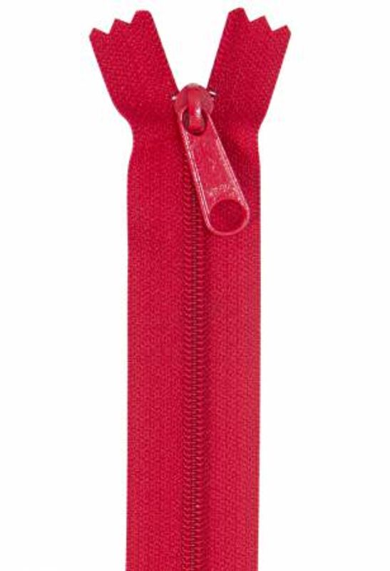 Glidelås metervare, ByAnnie - Hot Red